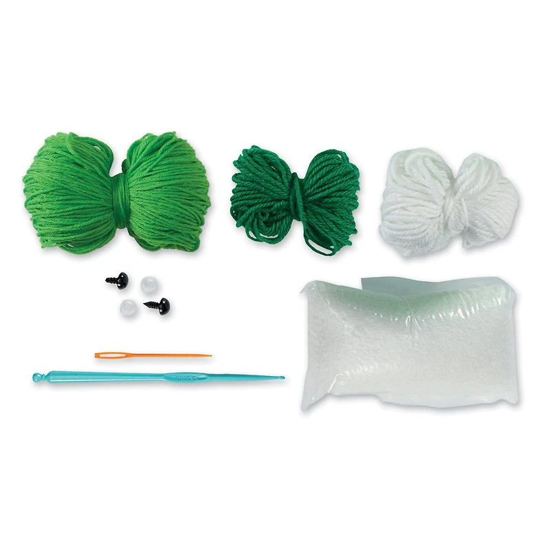 Intermediate Frog Amigurumi Crochet Kit by Loops & Threads®
