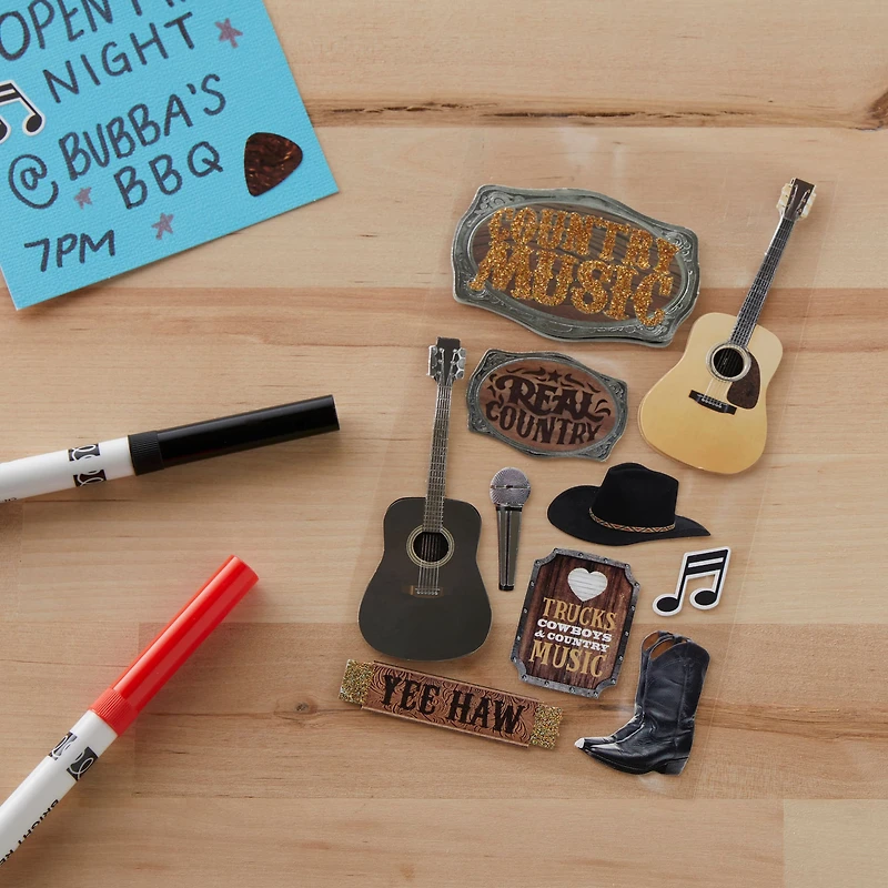 Country Music Stickers by Recollections™