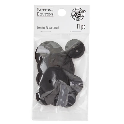 Blumenthal Lansing Favorite Findings™ Buttons, Jet Black
