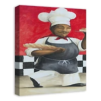 Happy Chef 16" x 20" Canvas Wall Art
