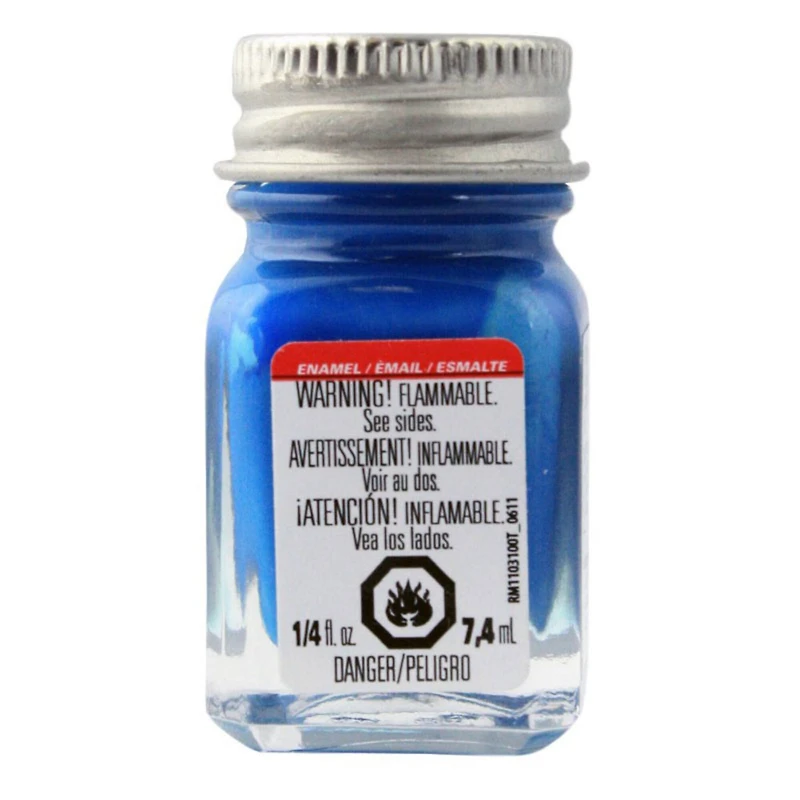 Testors® 1/4oz. Bright Blue Gloss Enamel Paint
