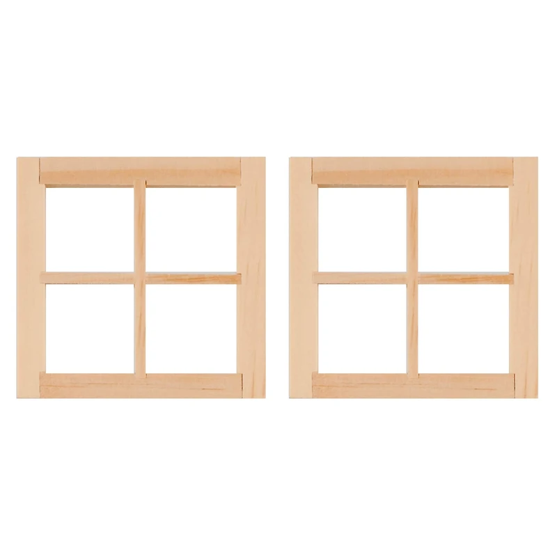Houseworks® Square 4-Light Window, 2ct.