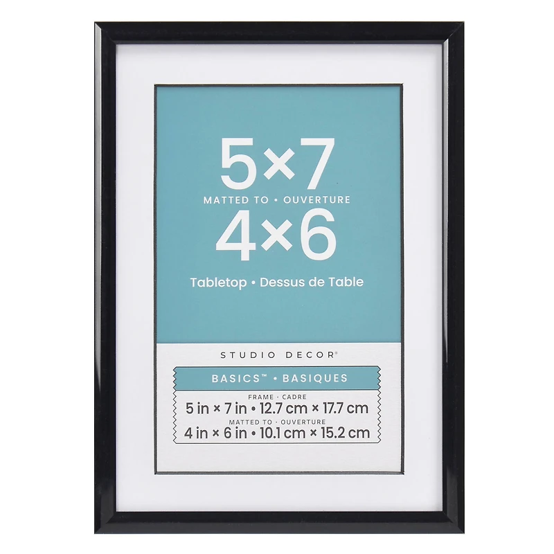 Basics™ Tabletop Frame with Mat by Studio Décor