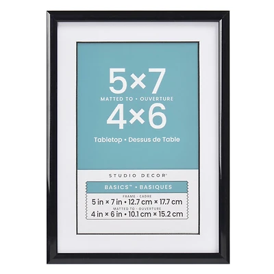 Basics™ Tabletop Frame with Mat by Studio Décor