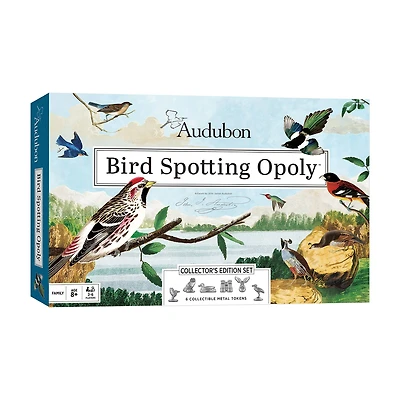 Audubon® Bird Spotting Opoly™ Collector's Edition Set