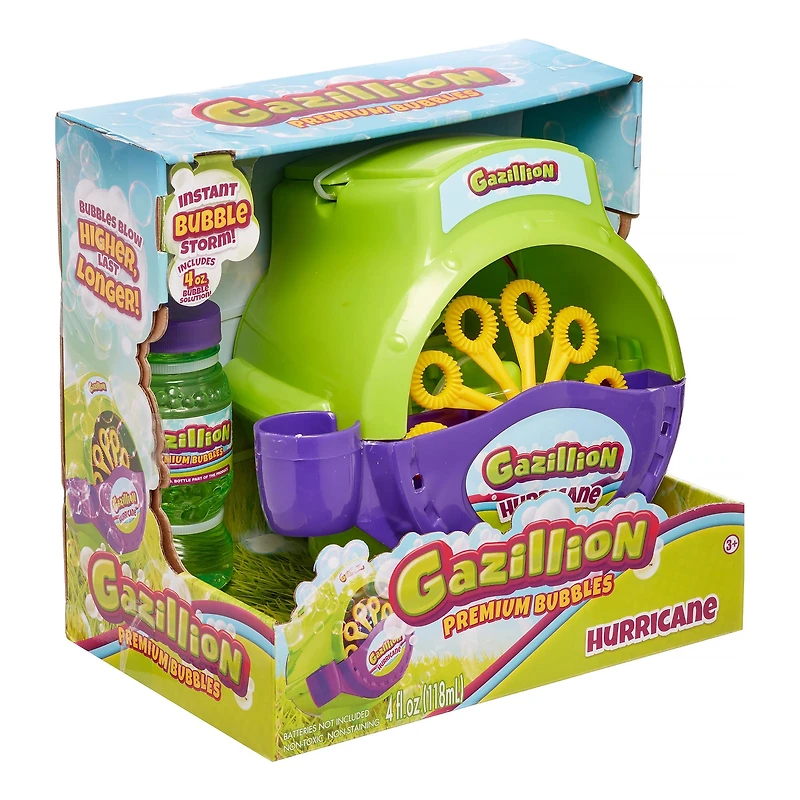 Gazillion Bubbles Hurricane Bubble Machine, 2ct.