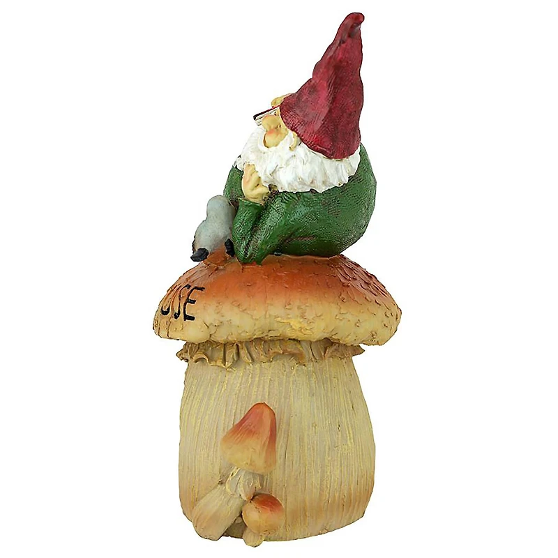 Design Toscano 10" Gnome Frog House Garden Statue