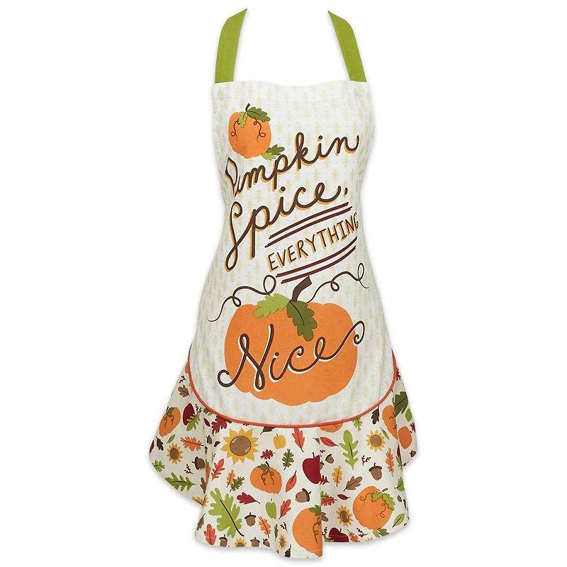 DII® Pumpkin Spice Ruffle Apron