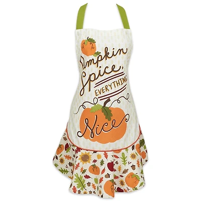 DII® Pumpkin Spice Ruffle Apron