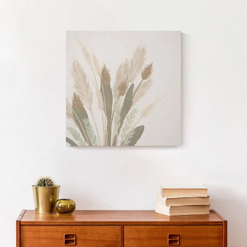 Boho Florals 16" x 16" Canvas Wall Art