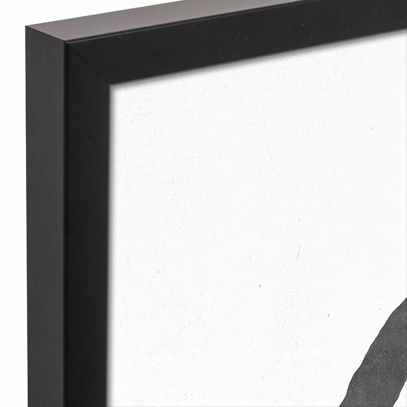 Plant with Arch 20" x 30" Black Framed Canvas - Set of 2