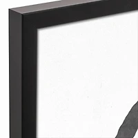 Plant with Arch 20" x 30" Black Framed Canvas - Set of 2