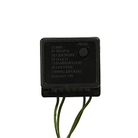 4ft. Pre-Lit Wyoming Alpine & Pinecone Artificial Christmas Tree, Clear LED Lights