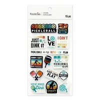 Pickleball Dimensional Stickers by Recollections™