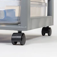 IRIS Gray 5-Case Scrapbook Cart
