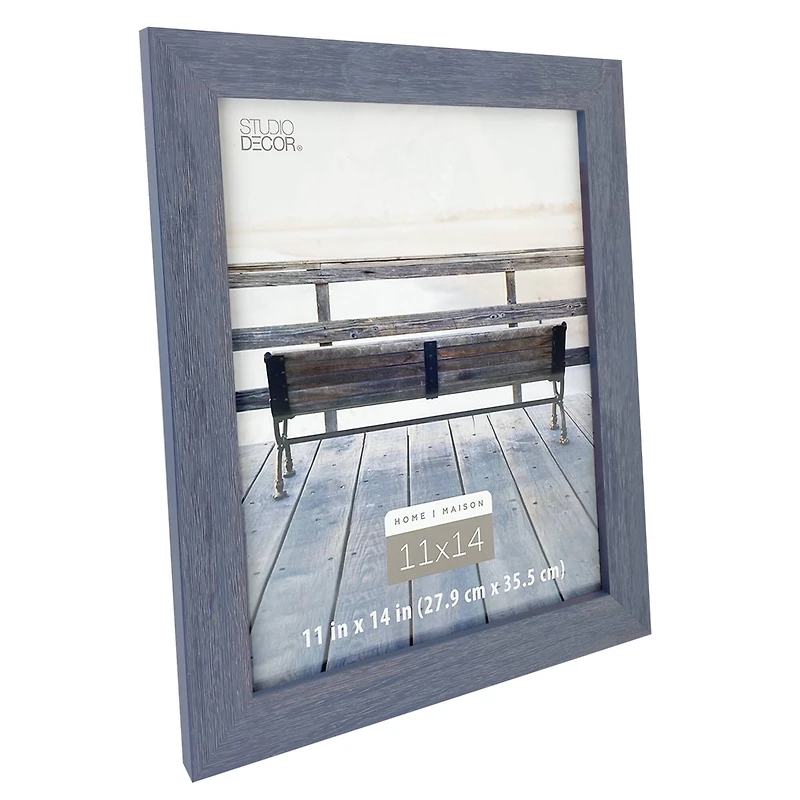 Home Distressed Blue Frame by Studio Décor