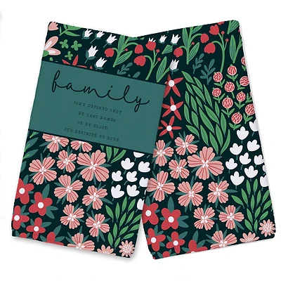 Floral Family Hand Towel Set