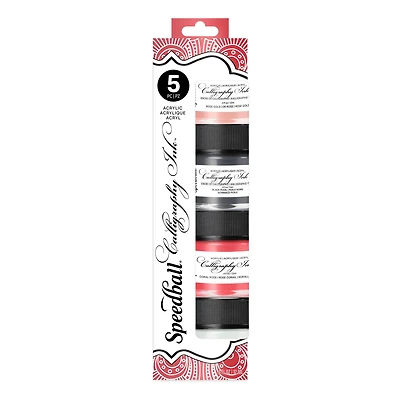 Speedball® Metallic Calligraphy Ink Set