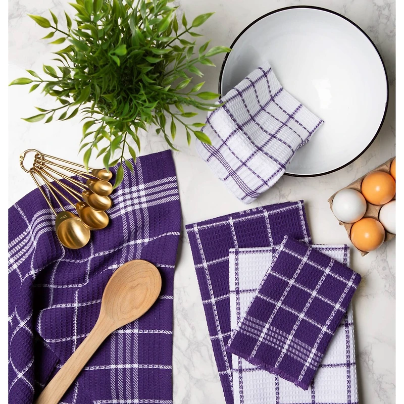 DII® Waffle Weave Dishtowels, 6ct.
