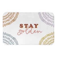 Stay Golden Bath Mat