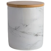 DII® White Marble Ceramic Canister Set