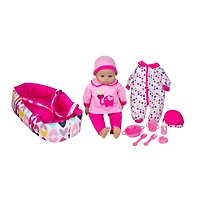 Lissi Dolls 16" Talking Baby Doll With Accessories