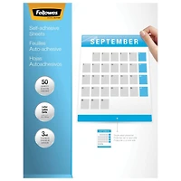 Fellowes 9" x 12" Self-Adhesive Laminating Sheets, 50ct.