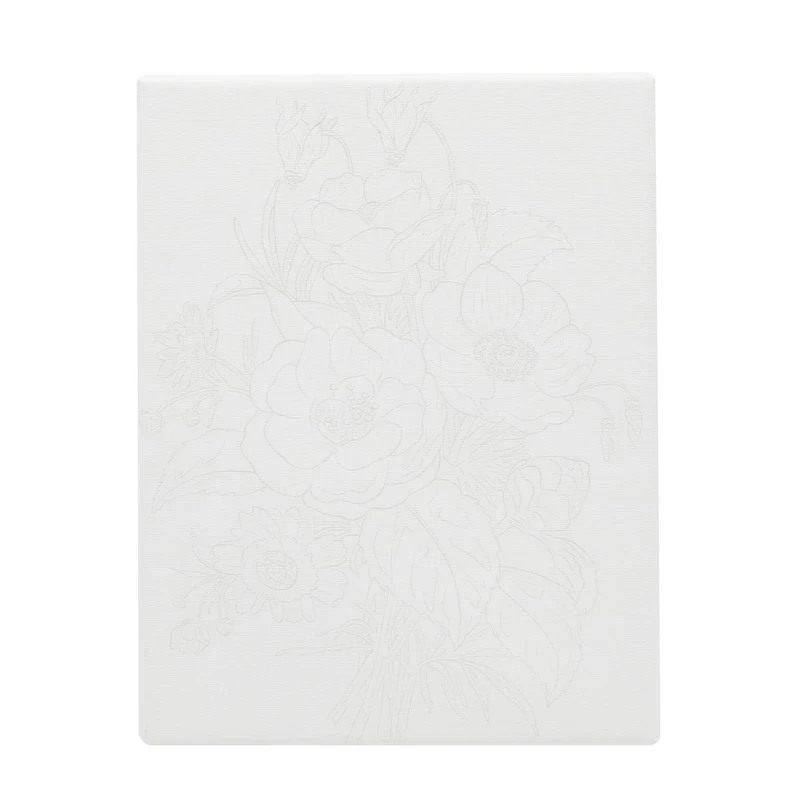 8" x 10" Floral Canvas Painting Kit by Craft Smart®