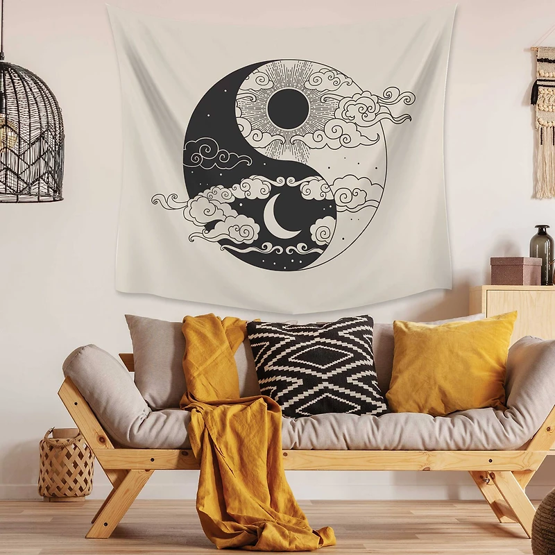 RoomMates Yin Yang Tapestry