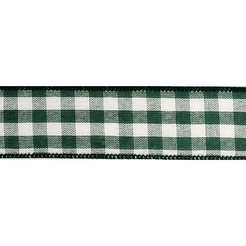 1.5" x 10yd. Wired Gingham Ribbon by Celebrate It