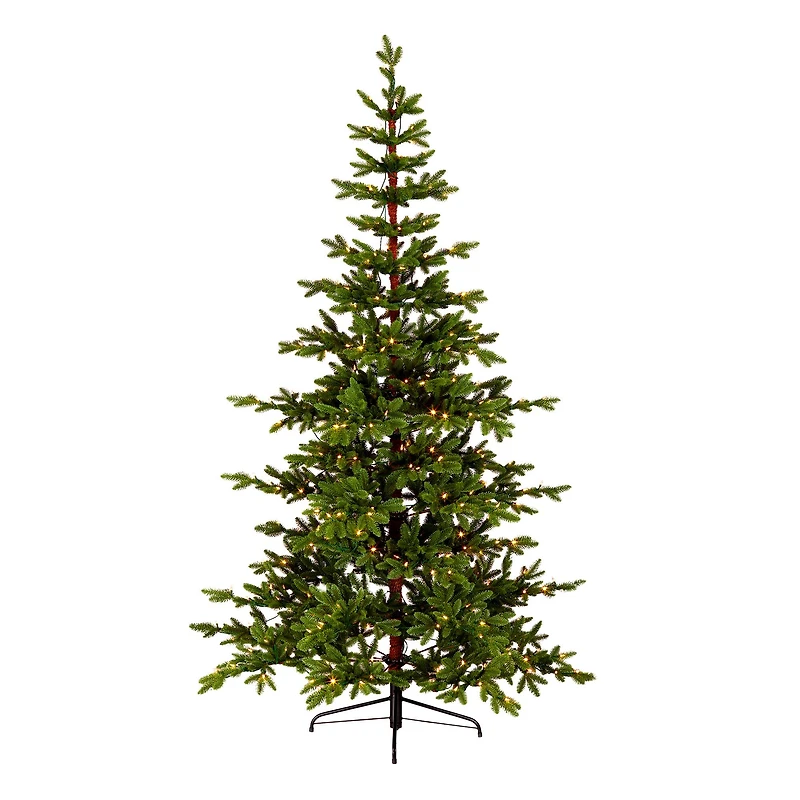 7.5ft. Pre-Lit Dancer Pine Artificial Christmas Tree, Clear Lights