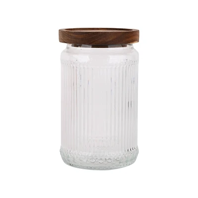 Glass Container with Lid by Ashland