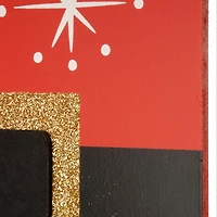 22" Santa Stops Here Hanging Sign Home Décor