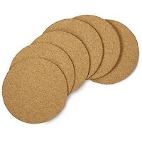 Hygloss® 6" Round Cork Coasters, 6ct.
