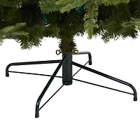 7.5ft. Pre-Lit Layered Washington Spruce Artificial Christmas Tree, Clear LED Lights