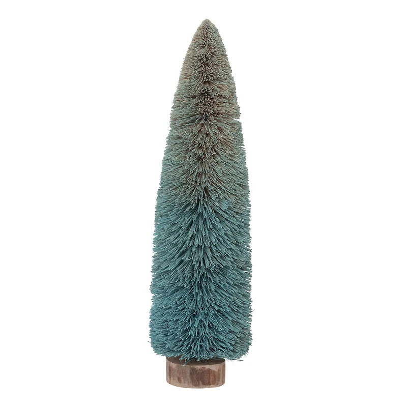 Hello Honey® 11" Blue Ombre Sisal Bottle Brush Tree
