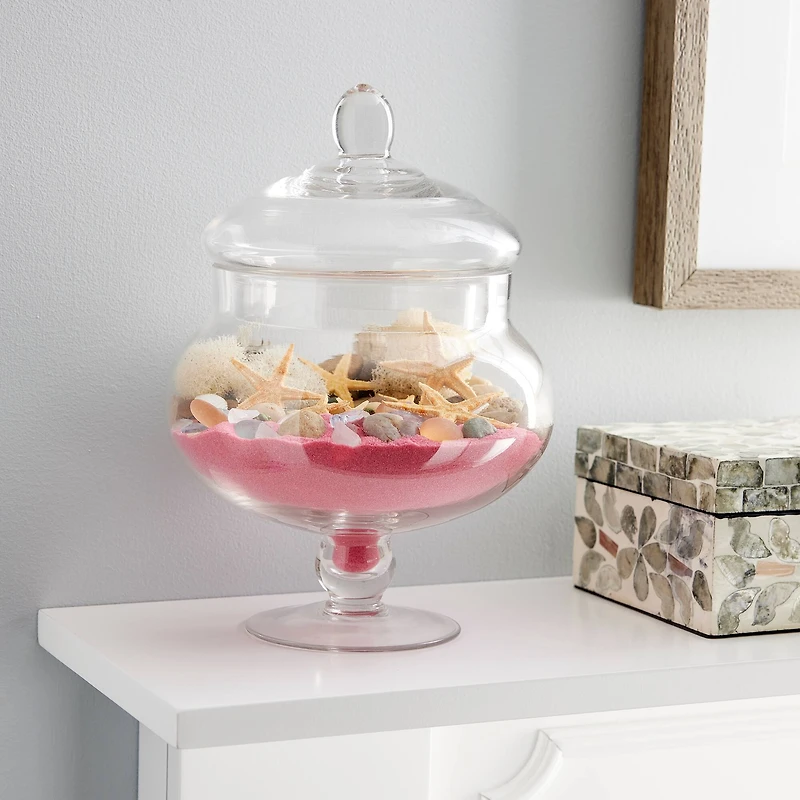 12 Pack: 9" Glass Apothecary Jar by Ashland®