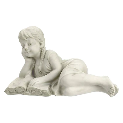 Design Toscano 18.5" Reading Rebecca Garden Scholar Statue