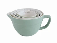 Hello Honey® Batter Bowl Shaped Measuring Cup Set