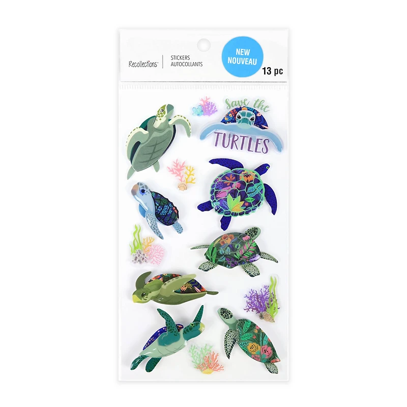 Save the Turtles Stickers by Recollections™