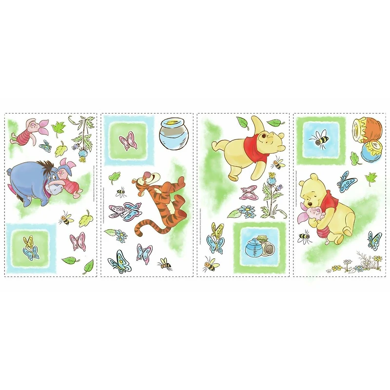 RoomMates Winnie The Pooh Toddler Peel & Stick Wall Decals