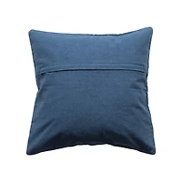 Hello Honey® Navy & White Merry & Bright Cotton Velvet Throw Pillow