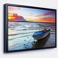 Designart - Boat at the Sunset