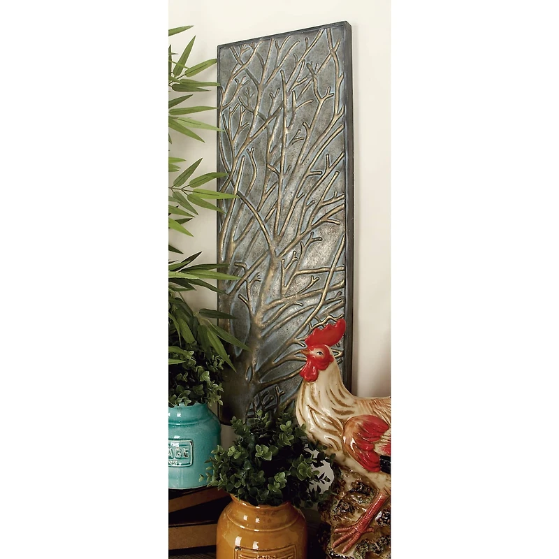 Green Metal Rustic Wall Décor Accent Set