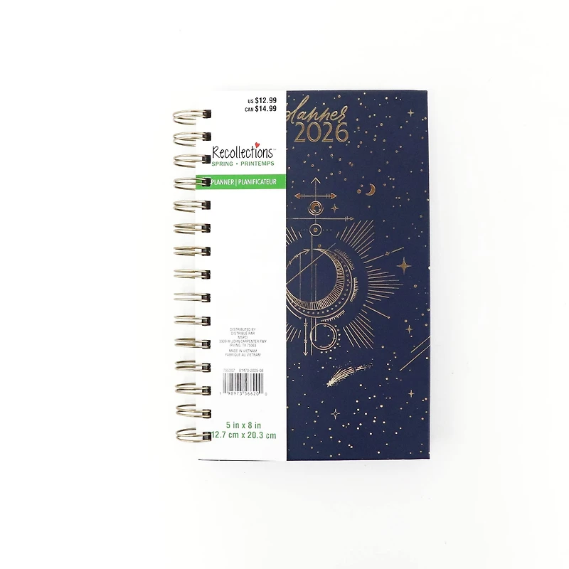 5" x 8" Starlit Romance 2026 Planner by Recollections™