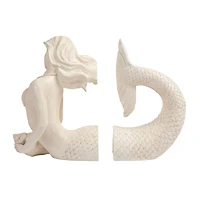 Hello Honey® Mermaid Shaped Bookend Set