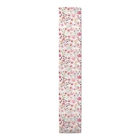 Mother's Day Pink Florals Cotton Twill Table Runner