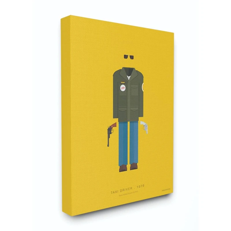 Stupell Industries Taxi Driver Fashion Design Wall Accent