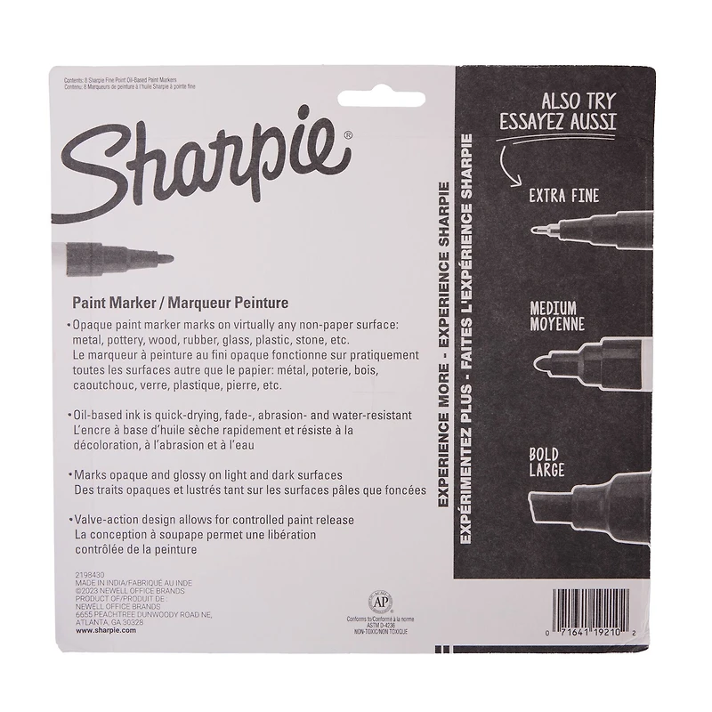 Sharpie® Fine Point Oil-Based Paint Marker Set
