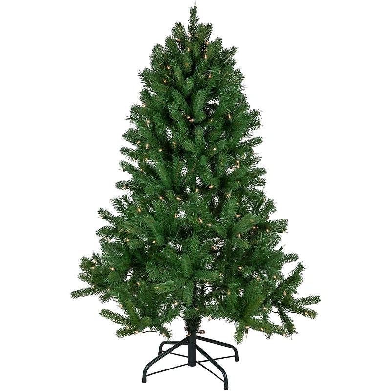4ft. Pre-Lit Sierra Noble Fir Artificial Christmas Tree, Clear Lights